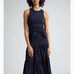 Veronica Beard Navy Sleeveless Dress